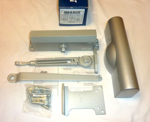 Ir sc93 std hw/pa dor-o-matic 43354 commercial door closer grade 3 aluminum new! for sale