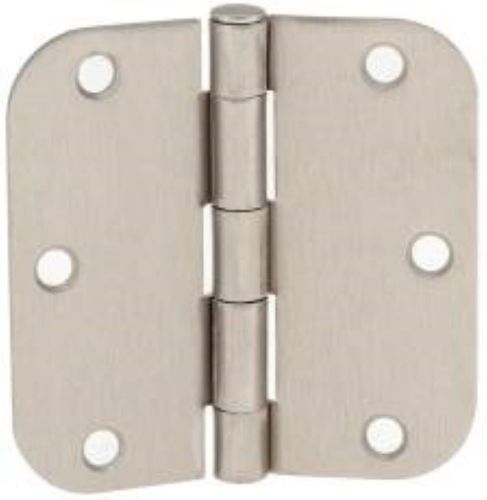 Anvil Mark 561131 Satin Nickel 3-1/2&#034; Butt Hinges 5/8&#034; Radius Corner QTY 50