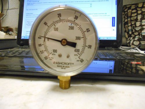 NEW ASHCROFT PRESSURE GAUGE 593-52