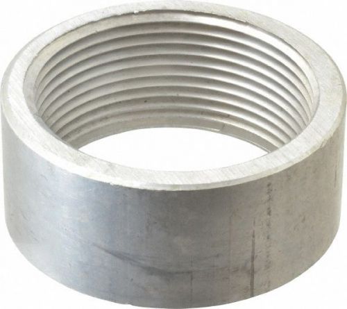 Aluminum 2 NPT Pipe Thread Female Half Merchant Coupling Weld Bung Tank