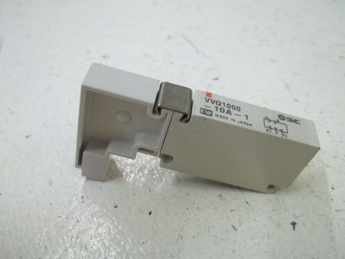 SMC VVQ1000-10A-1 SOLENOID VALVE *USED*