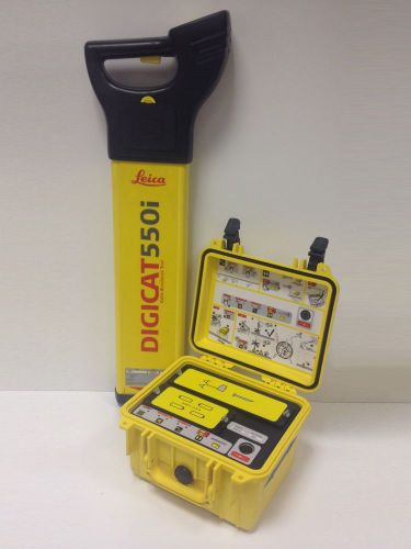 LEICA DIGICAT 550i Cable Avoidance Tool &amp; DigiTex Signal Generator