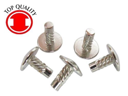 Steel solid rivet with slanted line ( for #8-32 female nut ) for sale