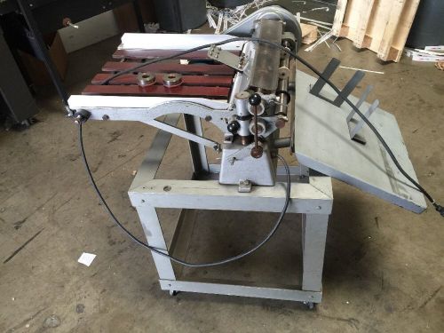 Rollem Champion 990 Impression Perforating Scoring finishing Slitter Machine