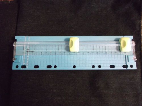Manual paper cutter trimmer plastic base craft tool for sale