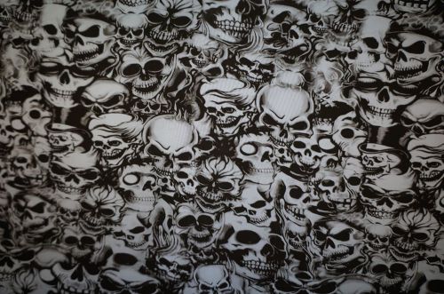 Smoking Skulls Hydrographic Film