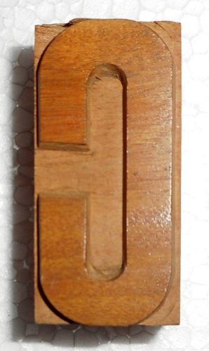 Vintage Letterpress Letter &#034;C&#034; Wood Type Printers Block Collection.B778