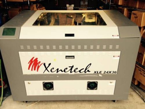 XENETECH  LASER ENGRAVER 60 WATT! XLE 2436 TOP OF THE LINE MODEL