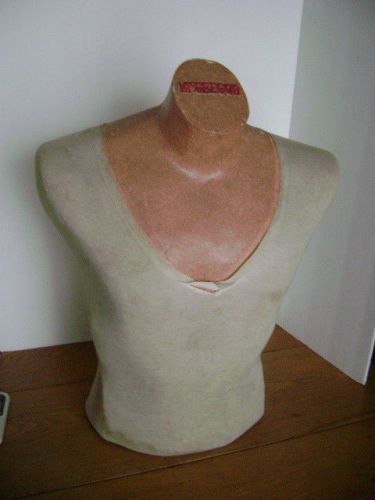 Vintage male torso marked Mc Gregor