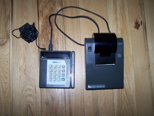 VERIFONE Tranz 380 Credit/Debit Card Terminal +VERIFONE Printer 250