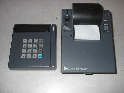 VeriFone Tranz 380 Credit Card Terminal &amp; Printer 250 LOOK CHEAPEST ON EBAY!