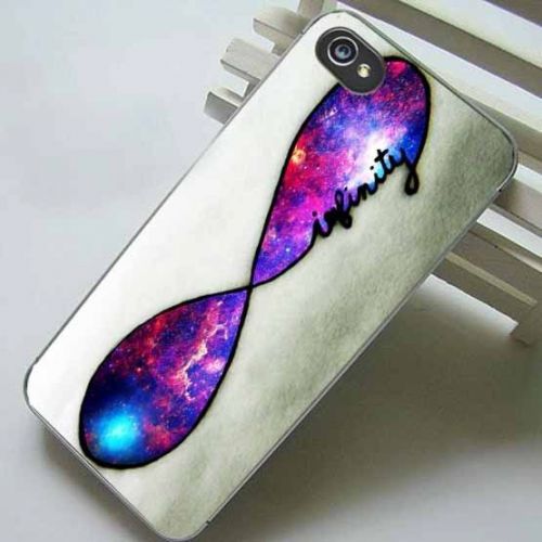 Samsung Galaxy and Iphone Case - Infinity Logo Nebula