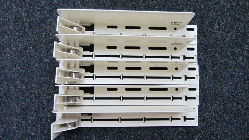 RTC Profit Pusher Spring Fed Rack Merchandise Parts 12&#034; LEFT T Tracks 5 Pieces