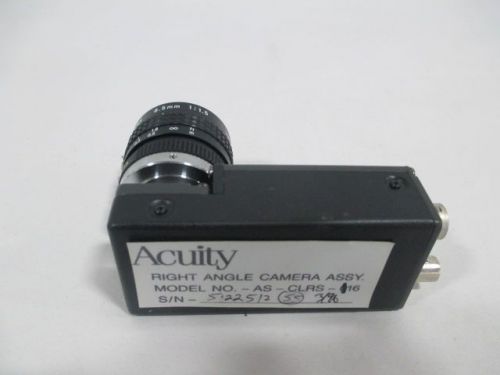 HITACHI DENSHI KP-M1U ACUITY AS-CLRS-116 CCD CAMERA RIGHT ANGLE 12V DC D204886