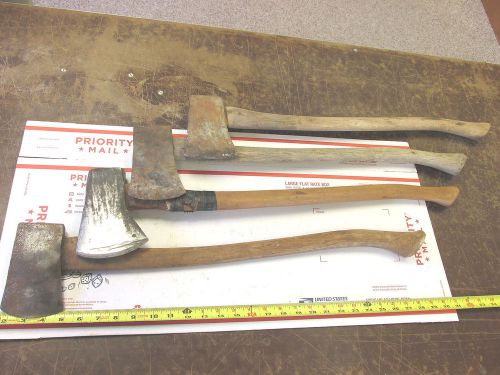 4 SMALL CAMP AX AXE TOOL  , PLUMB +