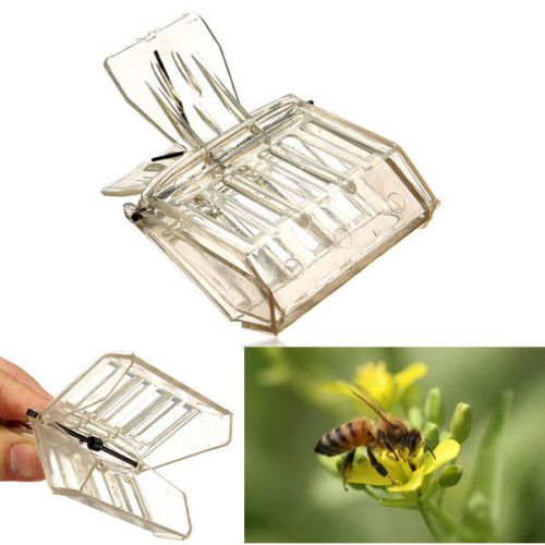 New Queen Clip Bee Catcher Cage Beekeeping Beekeeper Bee Catcher Tool Equip