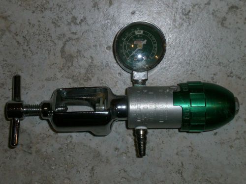 Hudson Oxygen Regulator w/ Gauge No 2080