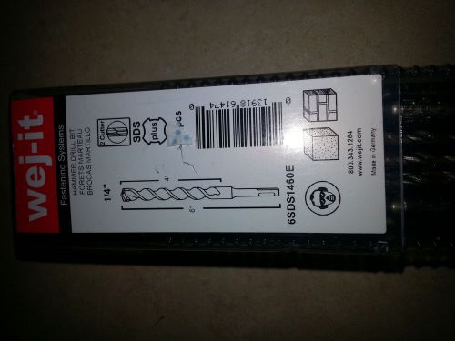 20 Pack Hilti Bosch DeWalt Drill Bit 1/4 x 6