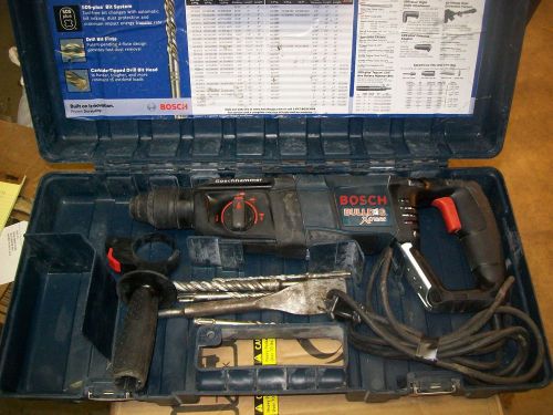 Bosch Bulldog Extreme D-Handle sds Rotary Hammer drill W/5 bits NR!!!!!!!!  !!!!