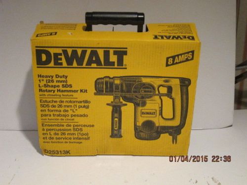 DeWALT D25313K 1&#034; 3-Mode Rotary SDS-PLUS Combination Hammer-2012- F/SHIP NISB!!