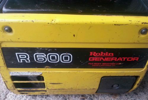 Robin fuji r600 small generator runs great for sale