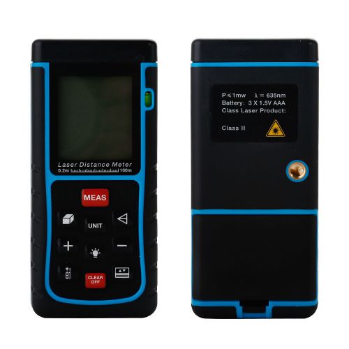 RZ-E100 100m(328ft) Laser distance meter measure Range finder Area Volume in US