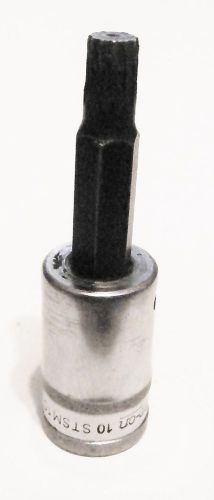 Snap-on #stsm10b 1/2&#034; dr 10mm triple square driver nice for sale