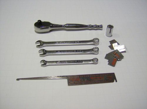 Hi-Shear 1/4&#034; Drive Hi-lok Ratchet Omega 11/32&#034; Socket Wrenches Aircraft Tools