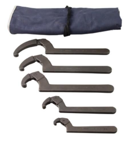 Martin Tools SHW5K Adjustable Hook Spanner Wrench Set