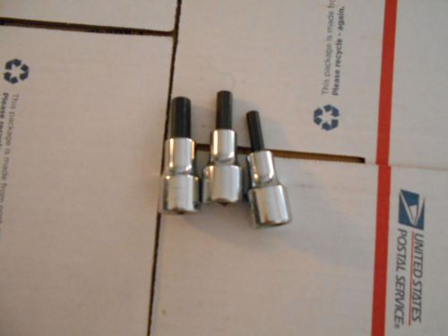 Hex Sockets 1/4,5/16,3/8 (NEW) Allen Brand made in USA