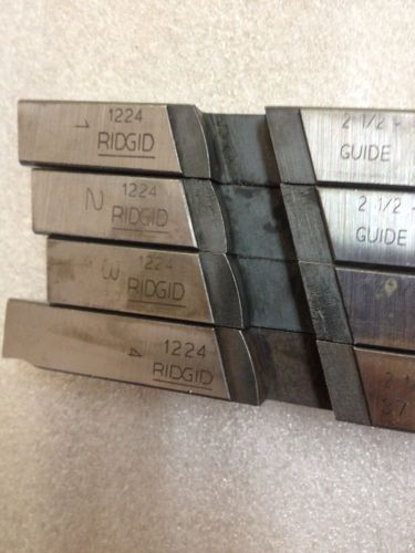 Ridgid 1224 bevel guide dies for sale