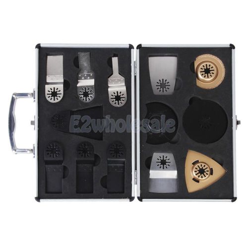 13pcs Pro Oscillating Saw Blades Tool Kit For Fein Multimaster Bosch Dremel