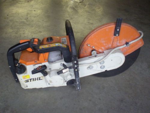 ...Stihl concrete saw ts460 cut off saw with 14 inch metal blade