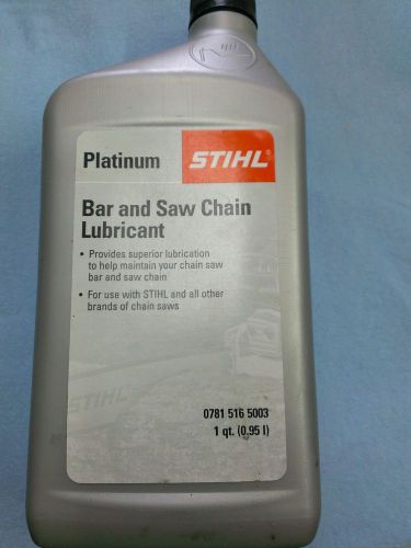 TF-STIHL, BAR AND SAW CHAIN LUBRICANT, 1QT, 0781 516 5003