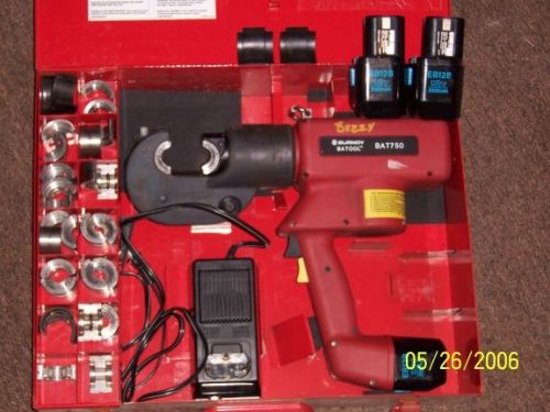 Burndy bat750 hydraulic crimper for sale