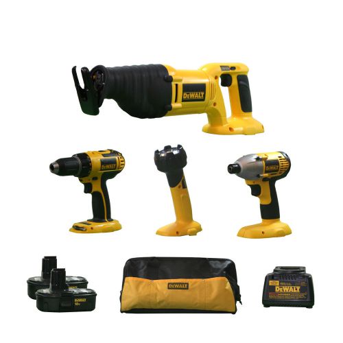 Dewalt dck425cr reconditioned dck425c 18v compact cordless 4-tool combo kit for sale