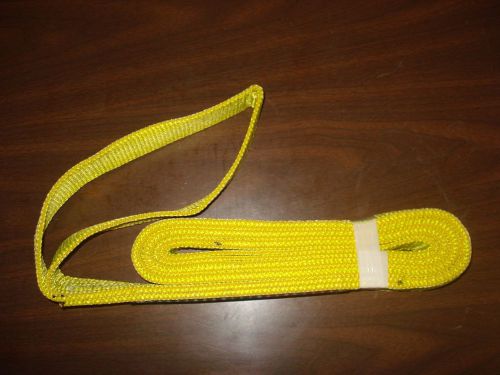 SHIPYARD SUPPLY NYLON STRAP Towing CHOKER / SLING 2 INCH WIDE 8 FEET LONG USA