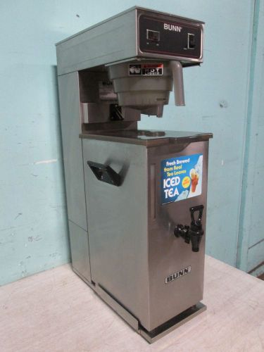 &#034;BUNN TU3Q&#034; HEAVY DUTY COMMERCIAL S.S.QUICK ICE TEA BREWER w/3gal DISPENSER