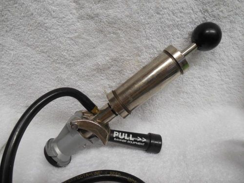 Banner Equipment Party Pump Beer Keg Tap w/ 50&#034; Hose