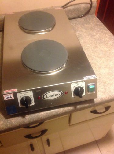 Cadco double space hot plate cd-r-2cfb for sale