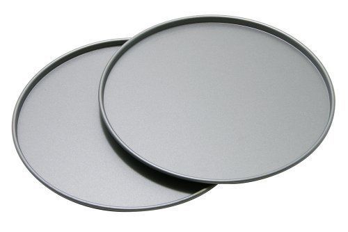 New ovenstuff non-stick personal size pizza pan  set of two for sale