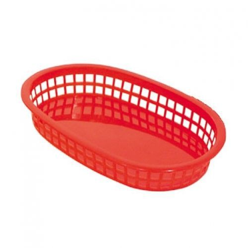 BB107R Red Oval Fast Food Basket