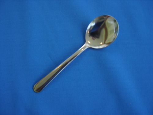 24 BOUILLON SPOONS WINDSOR FLATWARE 18/0 STAINLESS