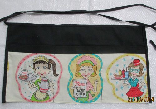 Waiter/waitress Server Waist Apron, Ben&#039;s Diner