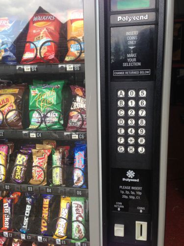 21 BUTTON FULL KEYPAD GENUINE POLYVEND SNACK MACHINE