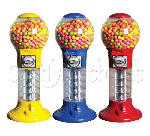 Lil&#039; Whirler Spiral Gumball Machine - YELLOW