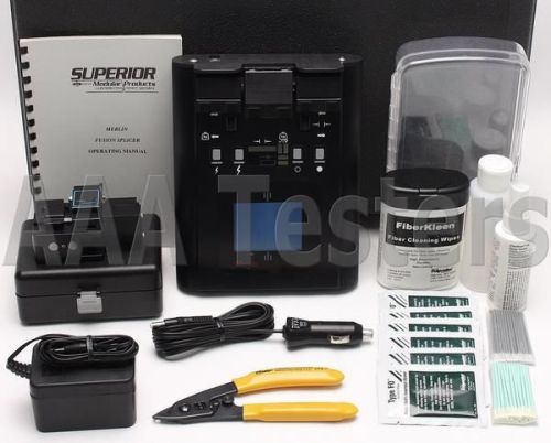 Merlin Superior FiberOpticX FOFS-1 SM MM Fiber Fusion Splicer w/ Cleaver FOFS 1