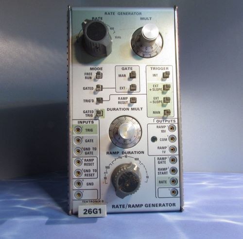 Tektronix 26G1 Rate Generator, Nice Condition, Untested, Guaranteed