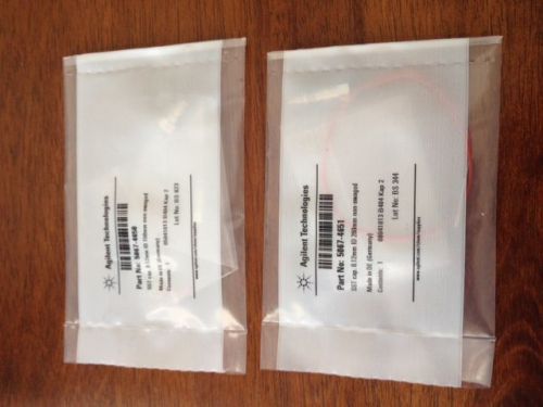 Agilent sst capillary 0.12mm id 5067-4650 and 5067-4651 mix lot of 2 for sale