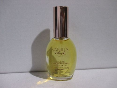 COTY VANILLA MUSK PERFUME SPLASH .5OZ 14.7ML (HYA-037)